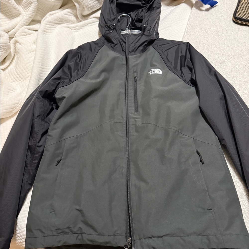 The North Face Gray and Black Performance Jacket